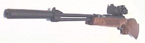 NEU Luftgewehr HW77 mit ausgeschraubtem Schalldmpfer