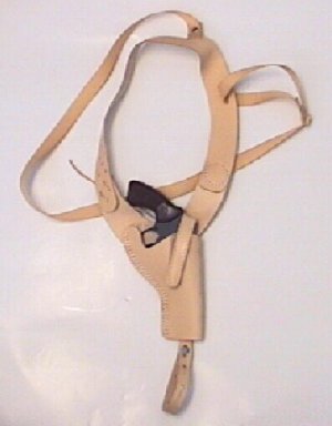 Schulterholster aus Leder f�r Revolver